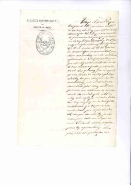 Alcaldia Constitucional de Polinyà Alcaldia Constitucional de Polinyà. Carta del cosí del senyor Plantada explicant-li els afers per publicar les seves teories